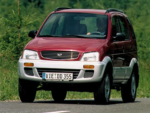 Daihatsu Terios (J100G) 1 поколение, джип/suv 5 дв. (07.1997 - 05.2000)